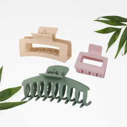 FIMBUL Women Set of 3 Claw Clip-56