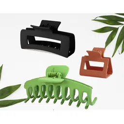 FIMBUL Women Set of 3 Claw Clip-53