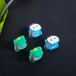 Golden Peacock Girls Set of 4 Claw Clips-image-38