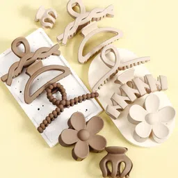 CHRONEX Women Set of 5 Claw Clip-17