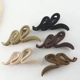 CHRONEX Women Set of 5 Claw Clip-17