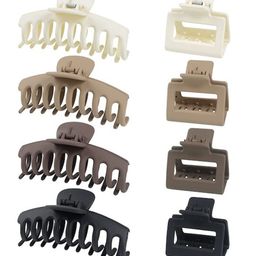 Xivir Set Of 8 Claw Clips-13