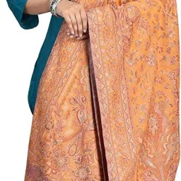 Kashmiri queen Wool Woven Women, Men Shawl-image-70