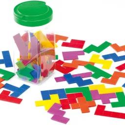 Pentominoes Kids Learning Activity kit for Hand on Activity Games 6 to 14 Years Old,72 Pieces-31