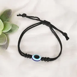 NVR Unisex Evil Eye Wraparound Rakhi With Roli Chawal-image-7