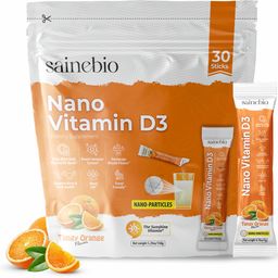 Nano Vitamin D3 – 5000 IU – Tangy Orange Flavour – 30 Sachets - Each-image-2