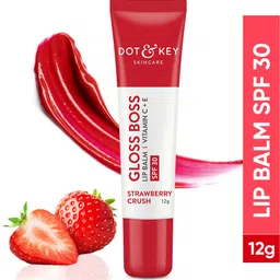 DOT & KEY Gloss Boss Vitamin C+E Tinted Lip Balm with SPF 30 12 g - Strawberry Crush-20