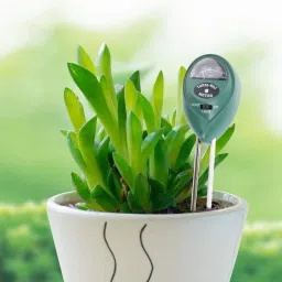 dabster Soil Tester 3-in-1 Plant Moisture Sensor (Green) Pin-Type Analog Moisture Measurer image 2