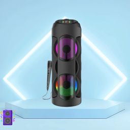 GUGGU WOW (WIRELESS BLUETOOTH PARTY SPEAKER) High Quality Deep Bass Sound With MicV269 40 W Bluetooth Party Speaker-image-84