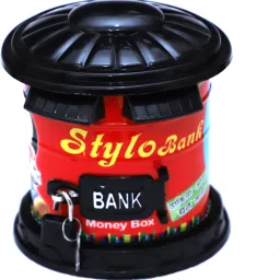 MB5521 STYLO BANK WITH PLASTIC LOCK AND 2 KEYS Coin Bank-image-62