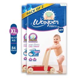 Fresh Baby Diapers Pants by Doms|Wetness Indicator| Upto 12Hrs Absorb | 14-17 Kg - XL-image-99