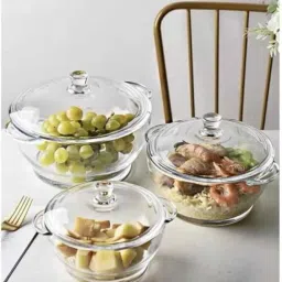 Pack of 3 Cook and Serve Casserole Set-1