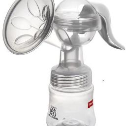 Premium BPA Free, Manual Soft & Gentle Silicone Breast Pump with Feeder - Manual-image-65