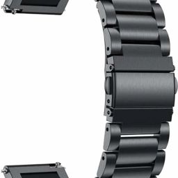 KHR Stainless Steel 22mm For Fire-Boltt Ninja Call 2 Bsw025 Luxury Band Smart Watch Strap-image-7