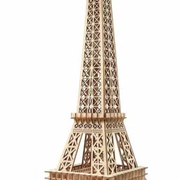 3D Wooden Craft Eiffel Tower Model Kit Puzzle Toy-image-75
