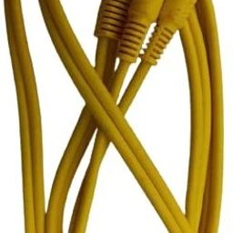 Mono 6.35 mm 1/4-inch P38 Male to 2 RCA Male Audio Cable for Guitar, Amplifier Double Angled, Straight TS Patch Cable-picture-12