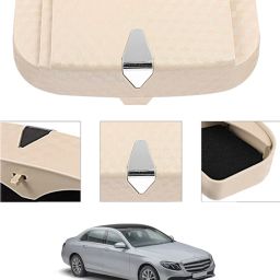 Beige Sunglass Protective Holder For Car Dashboard Universal 78 White Car Sunglass Clip Holder-image-105