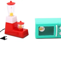 2 in 1 Toy oven with mixer_multicolour_For Kids-image-39