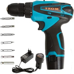IZOM CDM/SB-12V Single Battery operated drill with 7x50mm Screwdriver Bits CDM/SB-12V Cordless Drill-22