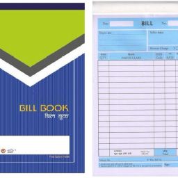 Bill Book GST Invoice Hans100 Sheets 1 Booklet Bill Book (100 Printed + 100 Plain Sheet) 1 Booklets 100 Sheet in Pack 2-Part Invoice Copy Size-22 x 14 cm with Free Carbon Inside-image-14