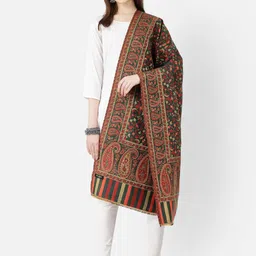 SWI Stylish Woven Design Acrylic Shawl-13