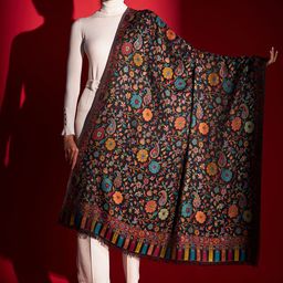 Zamour Floral Printed Kani Shawl-image-62