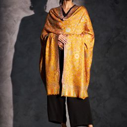 Zamour Floral Printed Kani Shawl-image-61