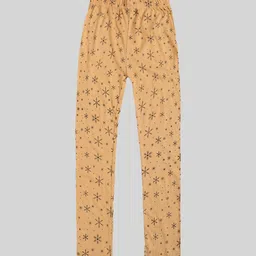 DIAZ Girls Printed Ankle Length Cotton Lycra Leggings-image-52