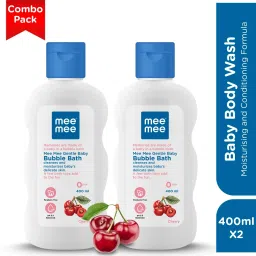 Gentle baby Bubble bath cherry extracts, dermatological tested 2 X 400-image-10