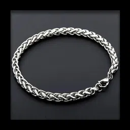 Stainless Steel Silver Bracelet-image-37