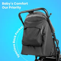 tinyberg Feather Lite Baby Stroller | Lightweight & Foldable | Up to 5 Year | Stroller image 3