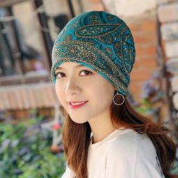 Woven, Solid, Self Design Skull Cap-image-6