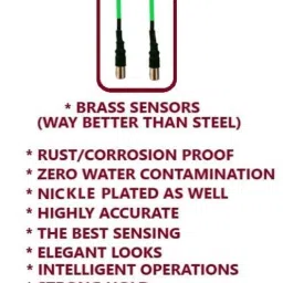 Swarnjal (A-AL25M) Tank Overflow & Empty Alarm +25 Meter Wire,Cell Powered,Brass Sensor Wired Sensor Security System image 4