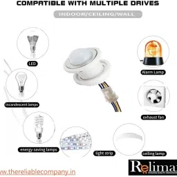 auslese Relimax Motion Sensor | Electric switch | Day Night Sensor | Home Security Motion Detector Sensor image 3