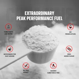 bigmuscles nutrition Creatine Monohydrate | ProHydrolase Techno. for Enhanced Absorption | Lab Tested Creatine image 3