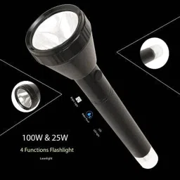 shoptric 1 km long range led torch light + table lamp dual mode 100+25w high brightness Torch image 5