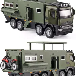 1:24 Die-Cast Metal Nomadisen Monster Truck with Openable Doors,Lights-45