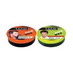 Lilium Set Of 2 Power+ & Messy Look Styling Hair Wax - 40 gm Each-7
