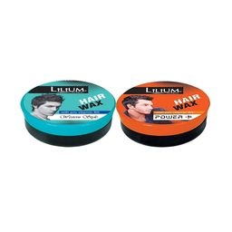 Lilium Set Of 2 Western Styling Hair Wax - 40 gm Each-41