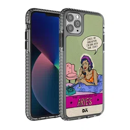 DailyObjects Black & Green Printed Aries Stride  iPhone 11 Pro Max Phone Case image 1