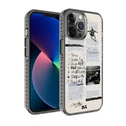 DailyObjects White & Grey Flipster iPhone 12 Pro Max Back Case-28