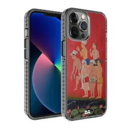 DailyObjects Red & Green Printed iPhone 12 Pro Max Back Case-2