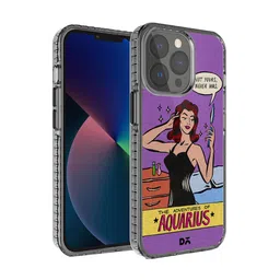 DailyObjects Purple Printed iPhone 13 Pro Max Back Case-9