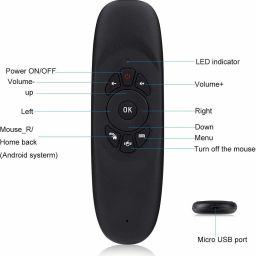 Tobo 2.4G air mouse Rechargeable Wireless Remote Control Keyboard for Android TV Box Wireless Standard Multi-device Keyboard Compatible with Desktop, Laptop, Mac Easy to Use,Plug and Play,Quick, Comfy Durable body image 4