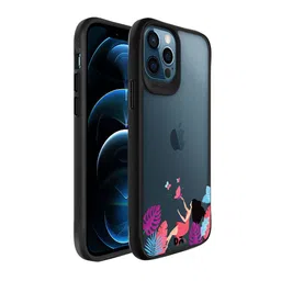 DailyObjects Black & Pink Chasing Dreams Printed iPhone 12 Pro Max Back Case-24