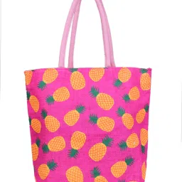 jute bag 2 Grocery Bag-14