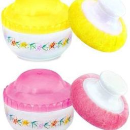 Baby Body Powder Puff Sponge Container For Babies And Kids Use For Cosmetic Powder Box-image-23