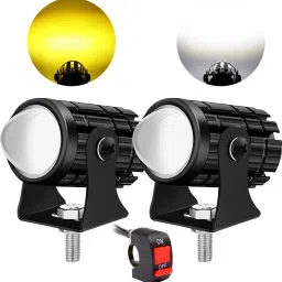 LED Fog Lamp Unit for Hero, Honda, Bajaj, KTM, Royal Enfield, TVS Universal For Car-2