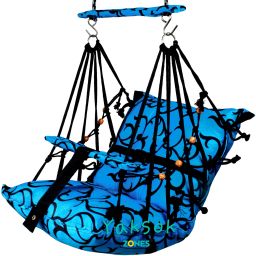 Cotton Baby Big Swing 1-5 Year Folding & Washable With Safety Belt Indor-Outdor Bouncer-picture-24