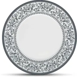 Diva Persian Grey Large Dinner Plate Set of 6 pcs, 11" Inch, Opalglass, Dinner Plate-25